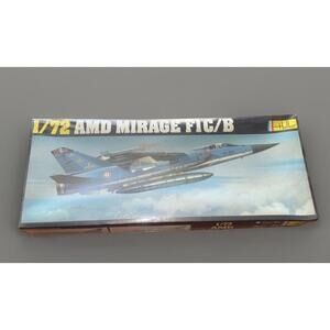 VNTG HELLER 1:72 SCALE "AMD MIRAGE F1C/B" JET MODEL KIT Complete Factory Sealed